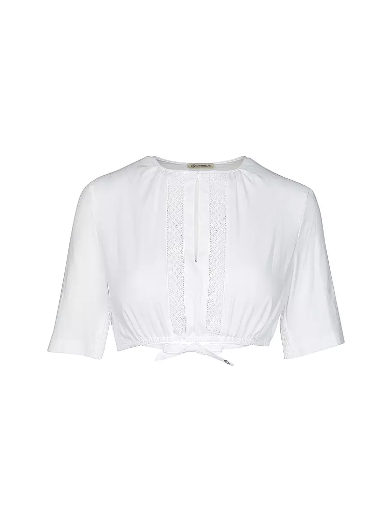 GOTTSEIDANK | Dirndlbluse HELENE | weiss