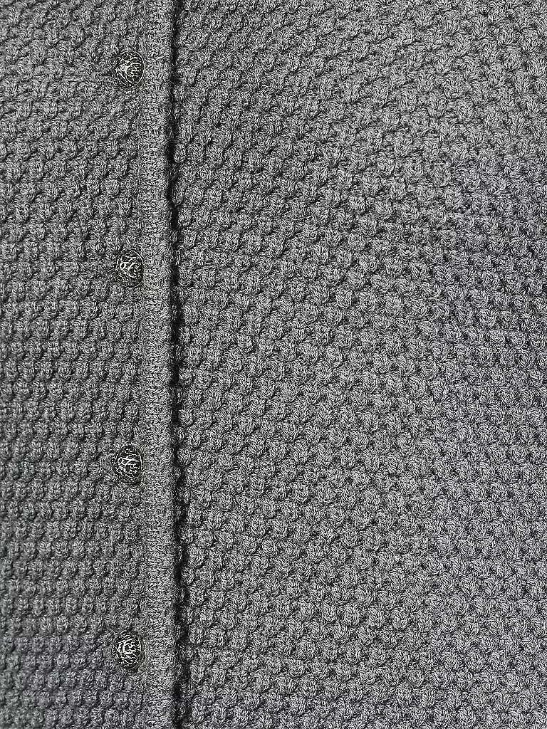 GOTTSEIDANK | Trachten Strickjacke AGNES | grau