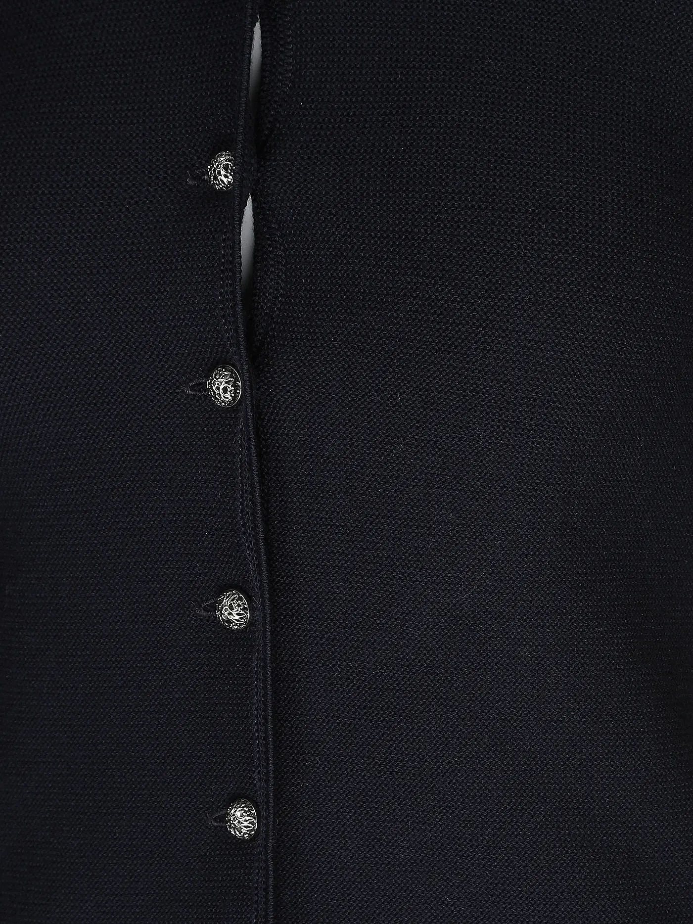 GOTTSEIDANK | Trachten Strickjacke ALOISIA | dunkelblau