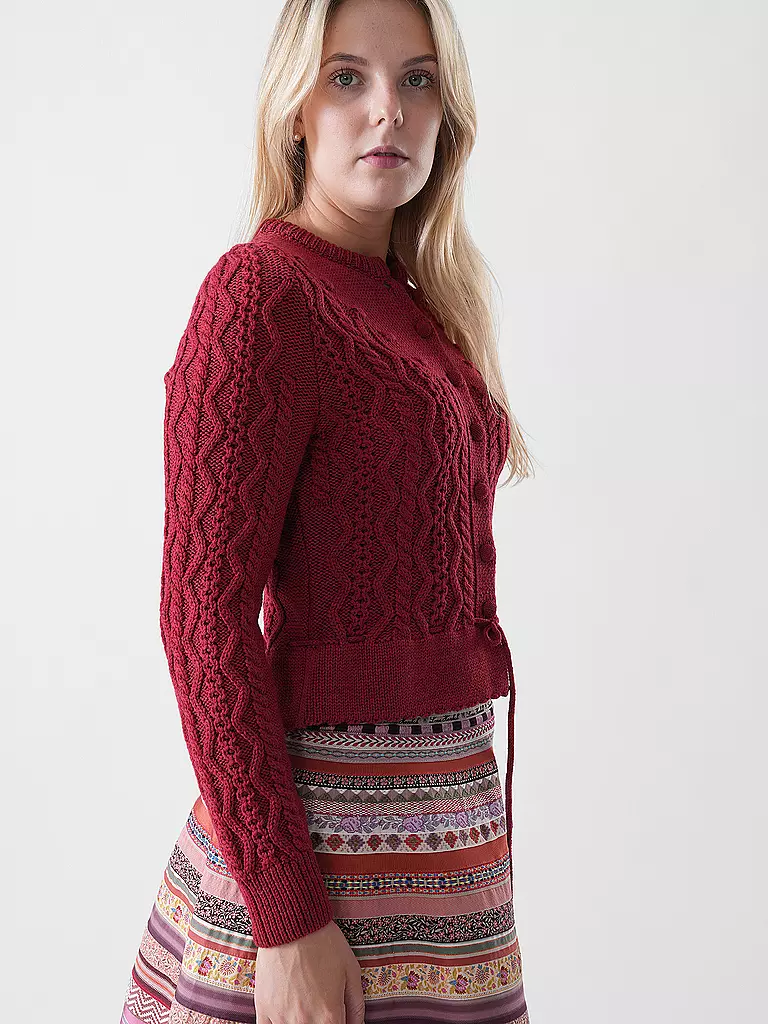 GOTTSEIDANK | Trachten Strickjacke LENE | grün