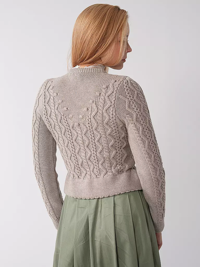 GOTTSEIDANK | Trachten Strickjacke LENE | rot