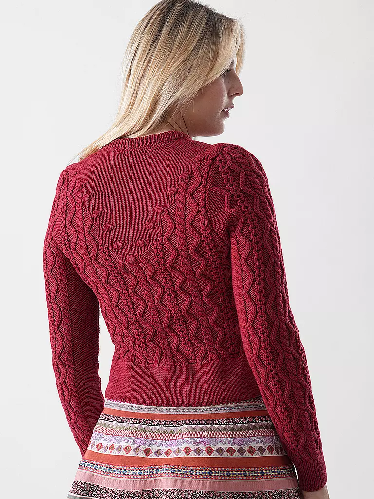GOTTSEIDANK | Trachten Strickjacke LENE | grün