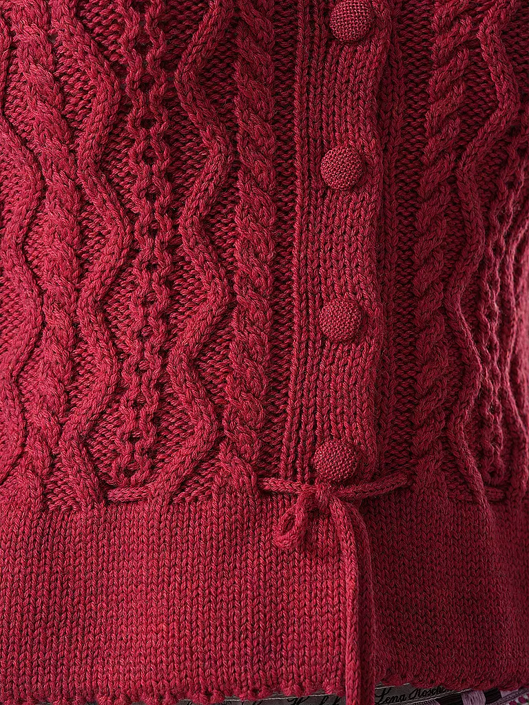 GOTTSEIDANK | Trachten Strickjacke LENE | grün