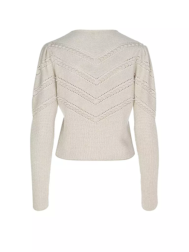 GOTTSEIDANK | Trachten Strickjacke OPHELIA | beige