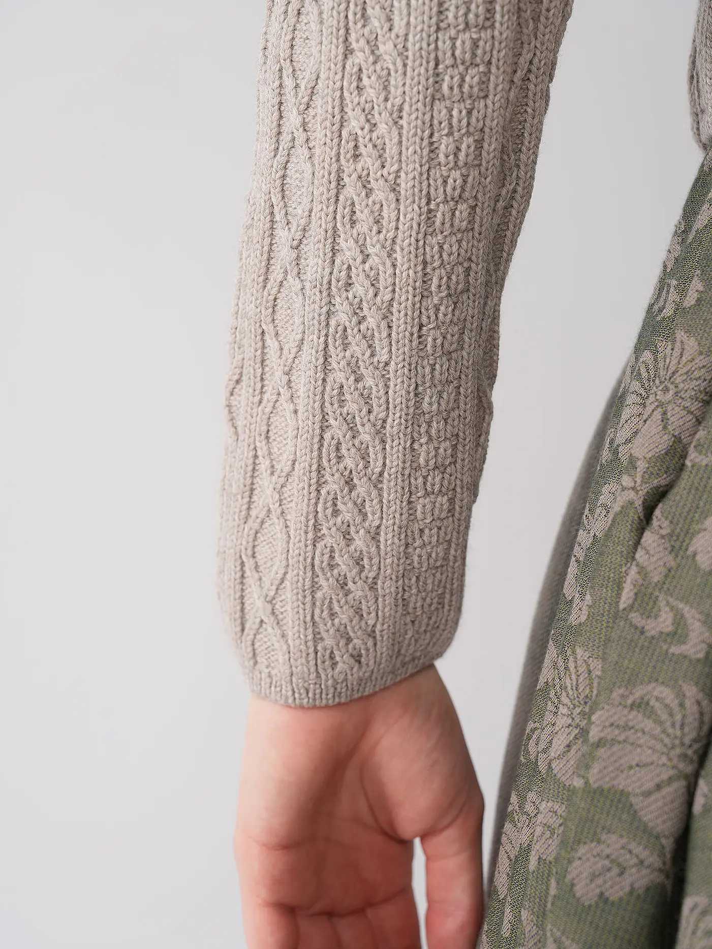 GOTTSEIDANK | Trachten Strickjacke SOPHIA | creme
