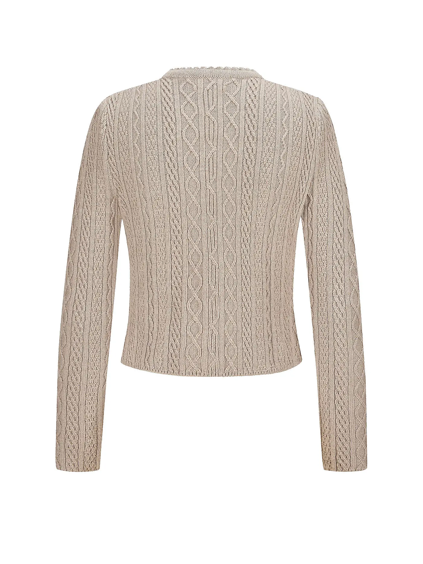 GOTTSEIDANK | Trachten Strickjacke SOPHIA | creme