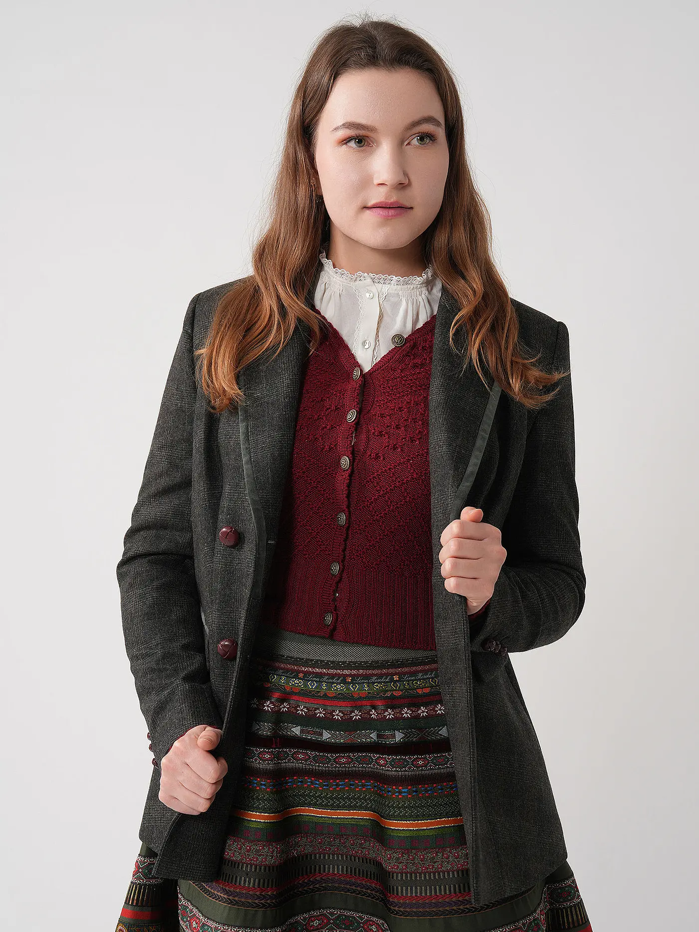 GOTTSEIDANK | Trachtenblazer GESA | olive