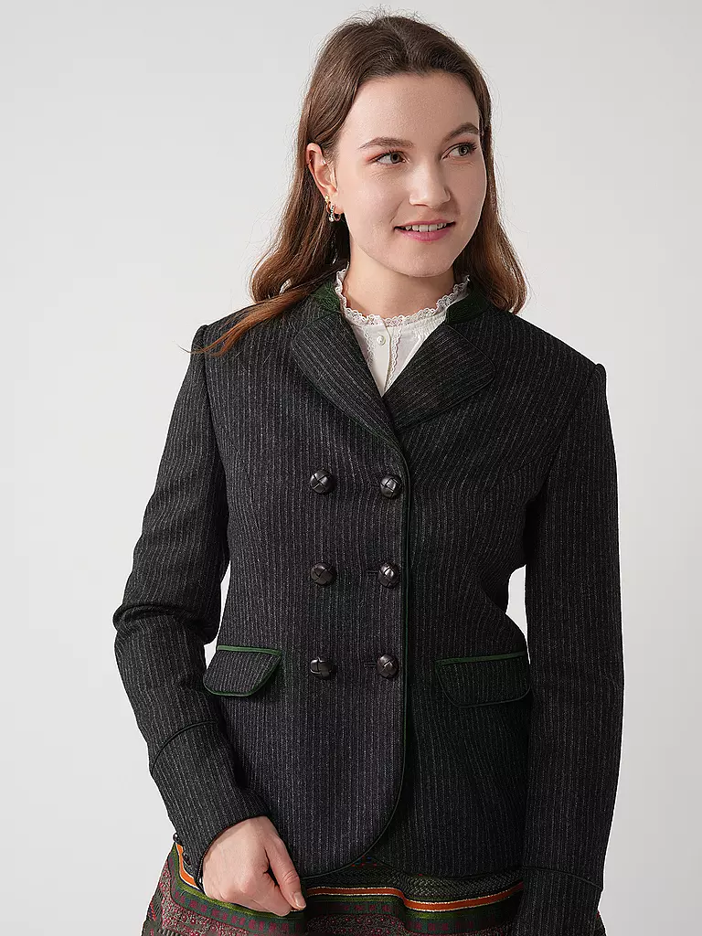 GOTTSEIDANK | Trachtenblazer WALLY  | grau