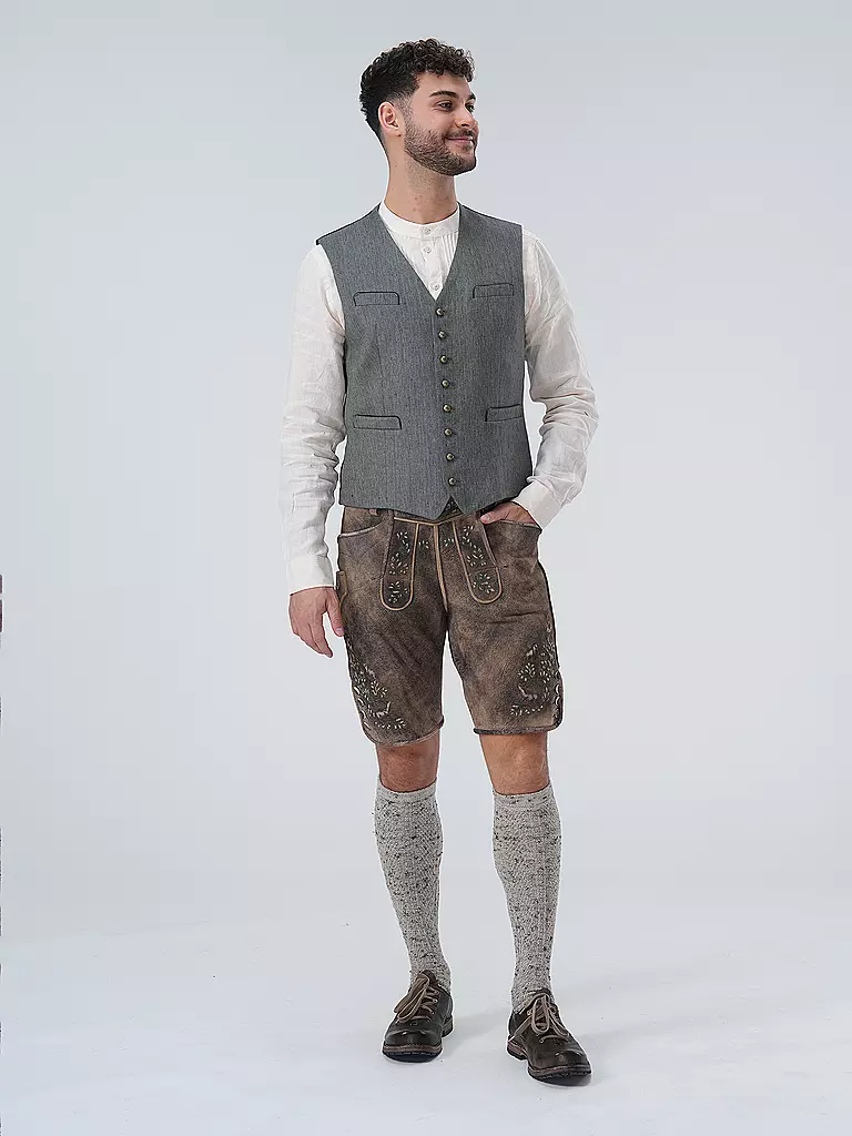 GOTTSEIDANK | Trachtengilet ELIAS  | grau