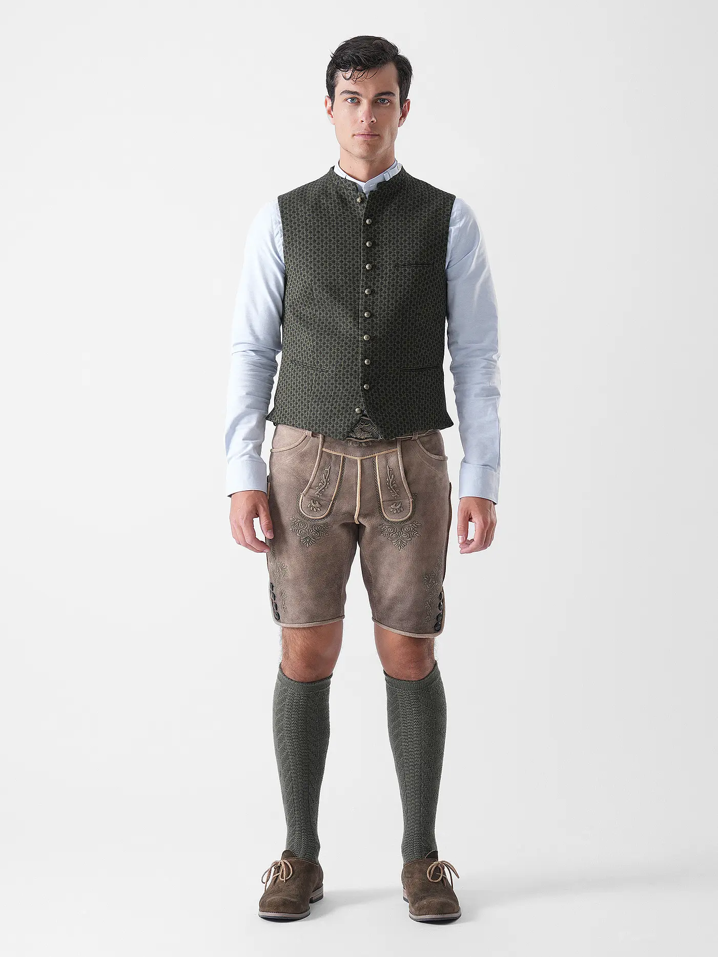 GOTTSEIDANK | Trachtengilet KONSTANTIN  | olive