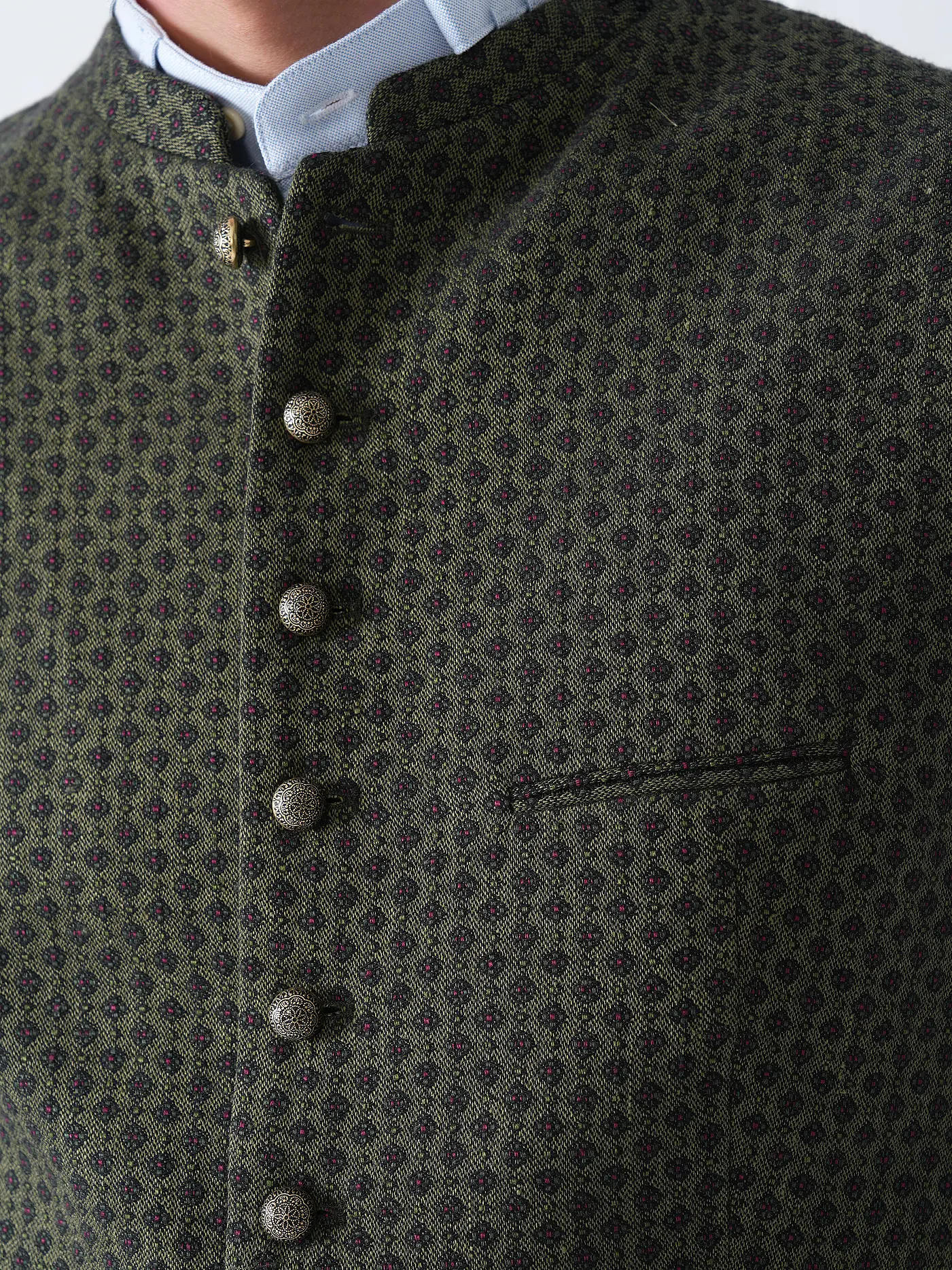 GOTTSEIDANK | Trachtengilet KONSTANTIN  | olive
