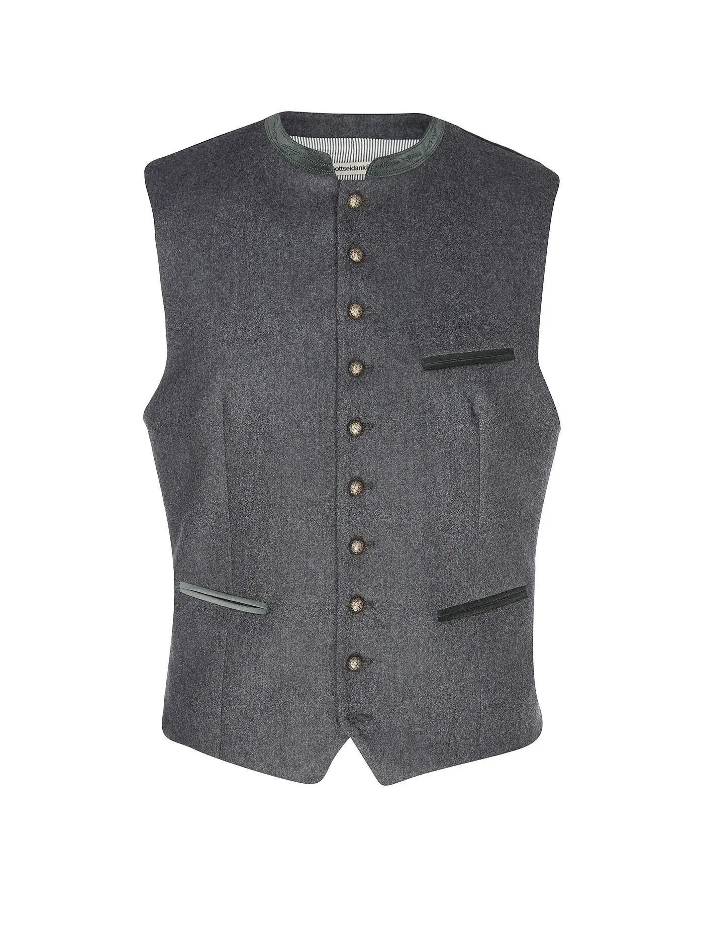 GOTTSEIDANK | Trachtengilet KONSTANTIN | grau