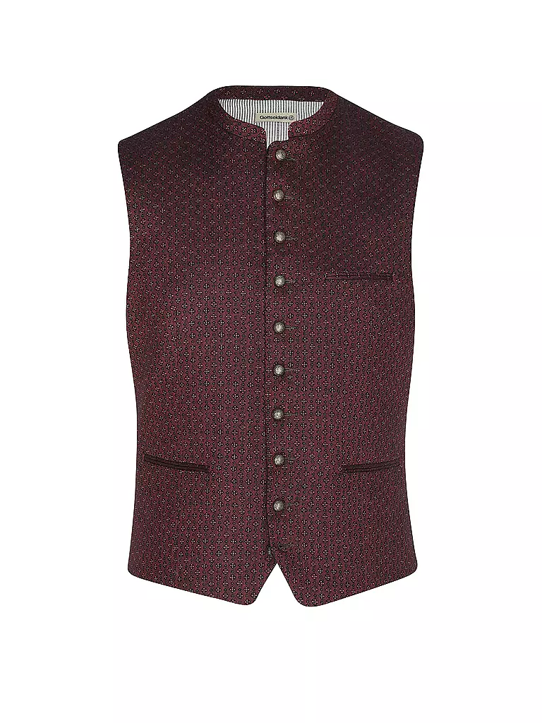 GOTTSEIDANK | Trachtengilet KONSTANTIN | dunkelrot