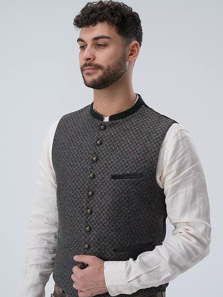 GOTTSEIDANK | Trachtengilet KONSTANTIN | dunkelgrün