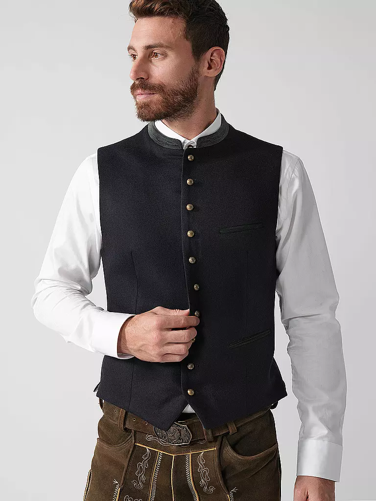 GOTTSEIDANK | Trachtengilet KONSTANTIN | blau
