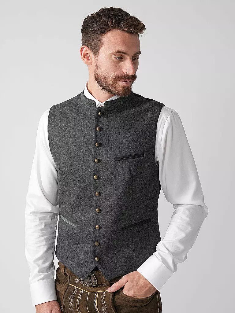 GOTTSEIDANK | Trachtengilet KONSTANTIN | grau