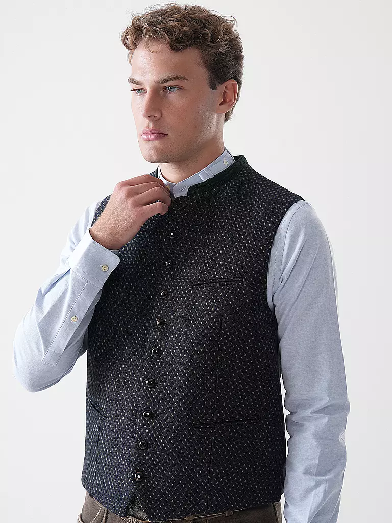 GOTTSEIDANK | Trachtengilet KONSTANTIN | blau