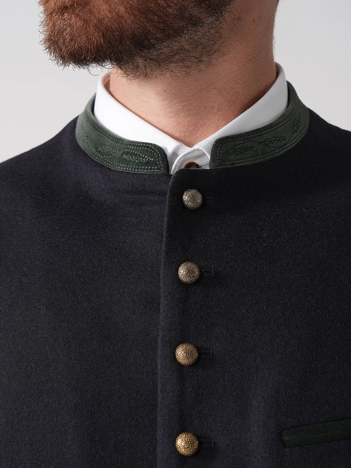 GOTTSEIDANK | Trachtengilet KONSTANTIN | blau