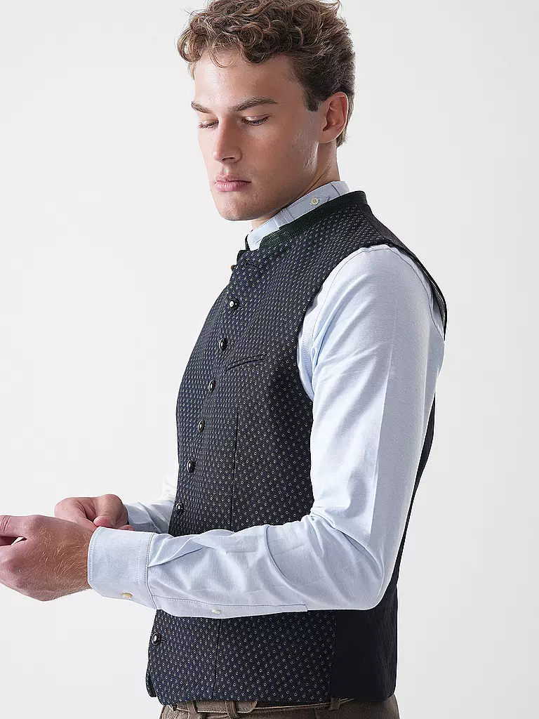 GOTTSEIDANK | Trachtengilet KONSTANTIN | blau
