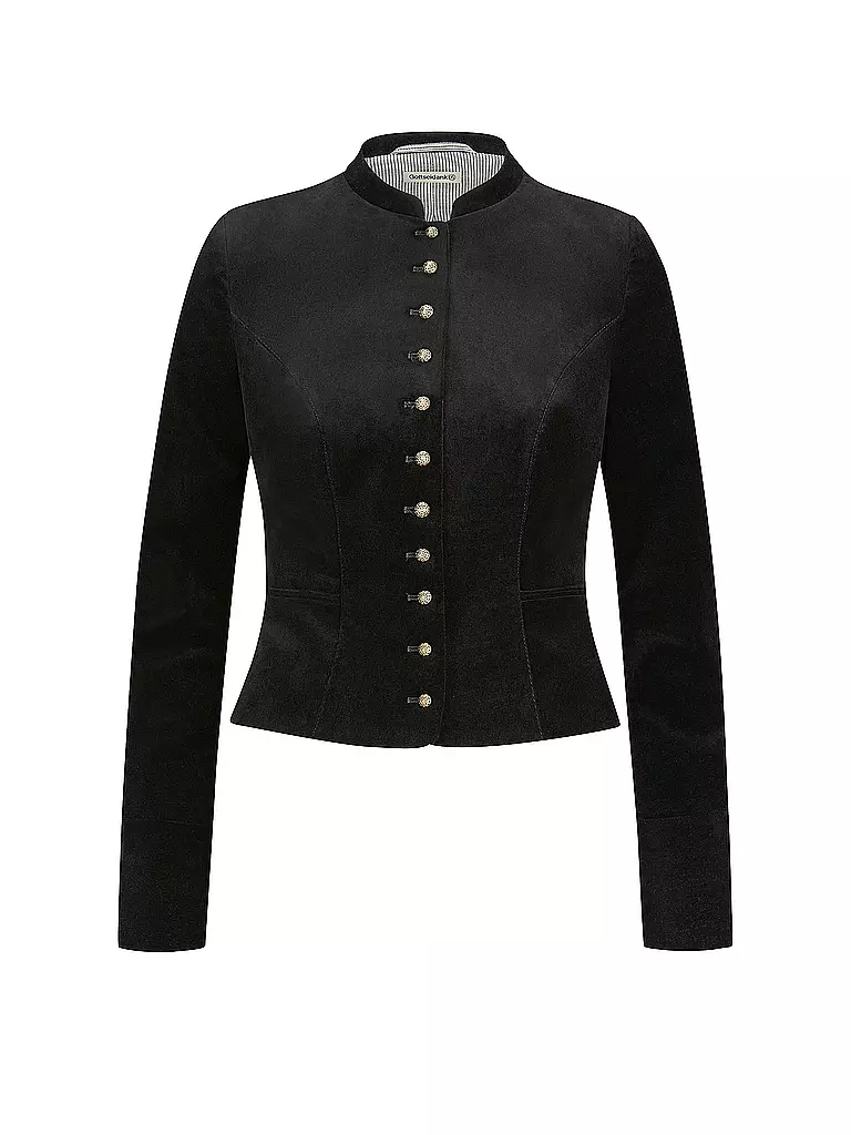 GOTTSEIDANK | Trachtenjacke BARBARA | schwarz