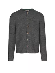 GOTTSEIDANK | Trachtenstrickjacke ALOISIUS | grau
