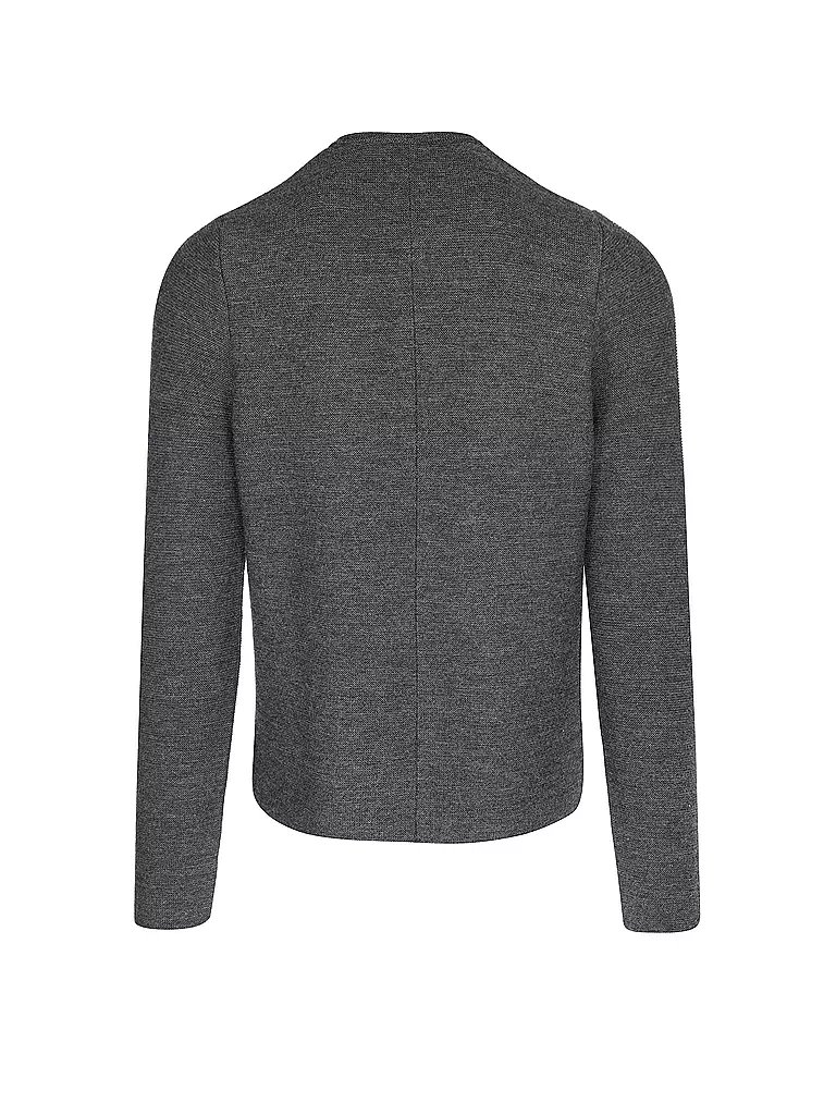 GOTTSEIDANK | Trachtenstrickjacke ALOISIUS | grau