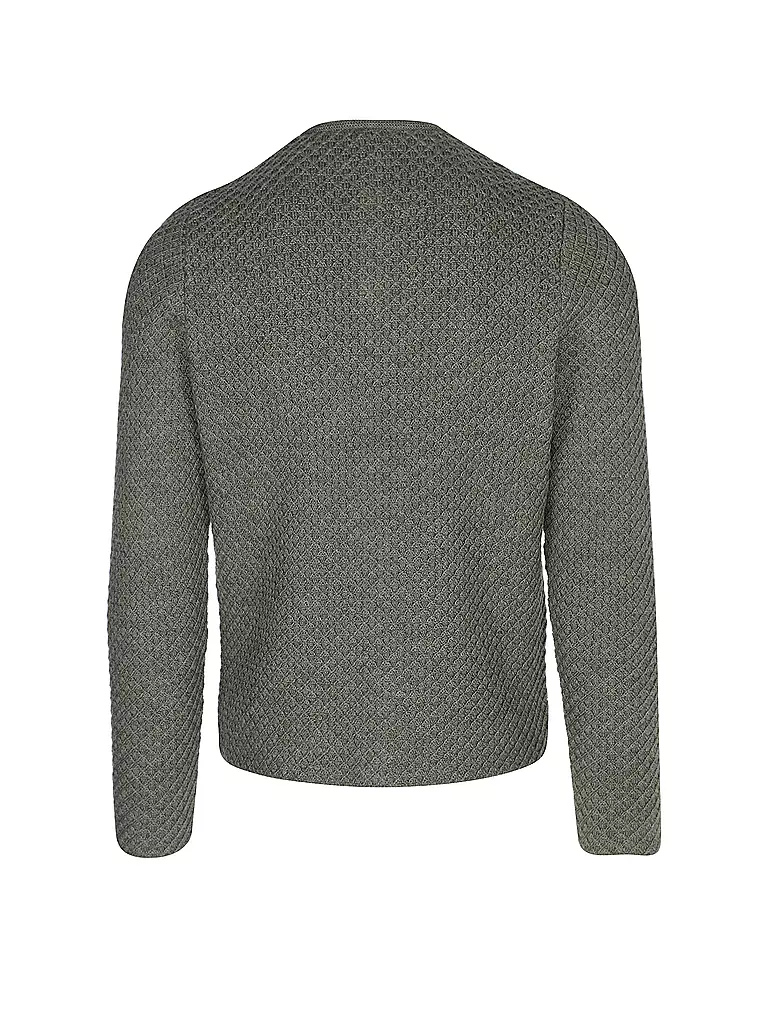 GOTTSEIDANK | Trachtenstrickjacke XAVER | olive