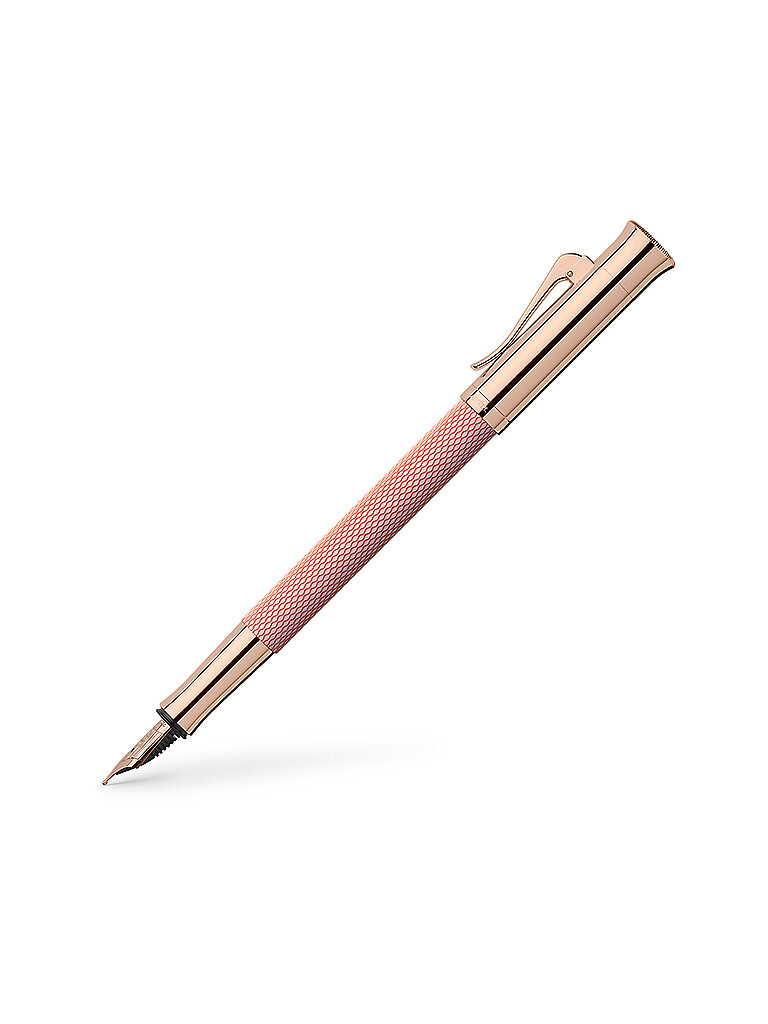Graf von Faber-Castell Füllfederhalter Guilloche Rose Blush M rosa