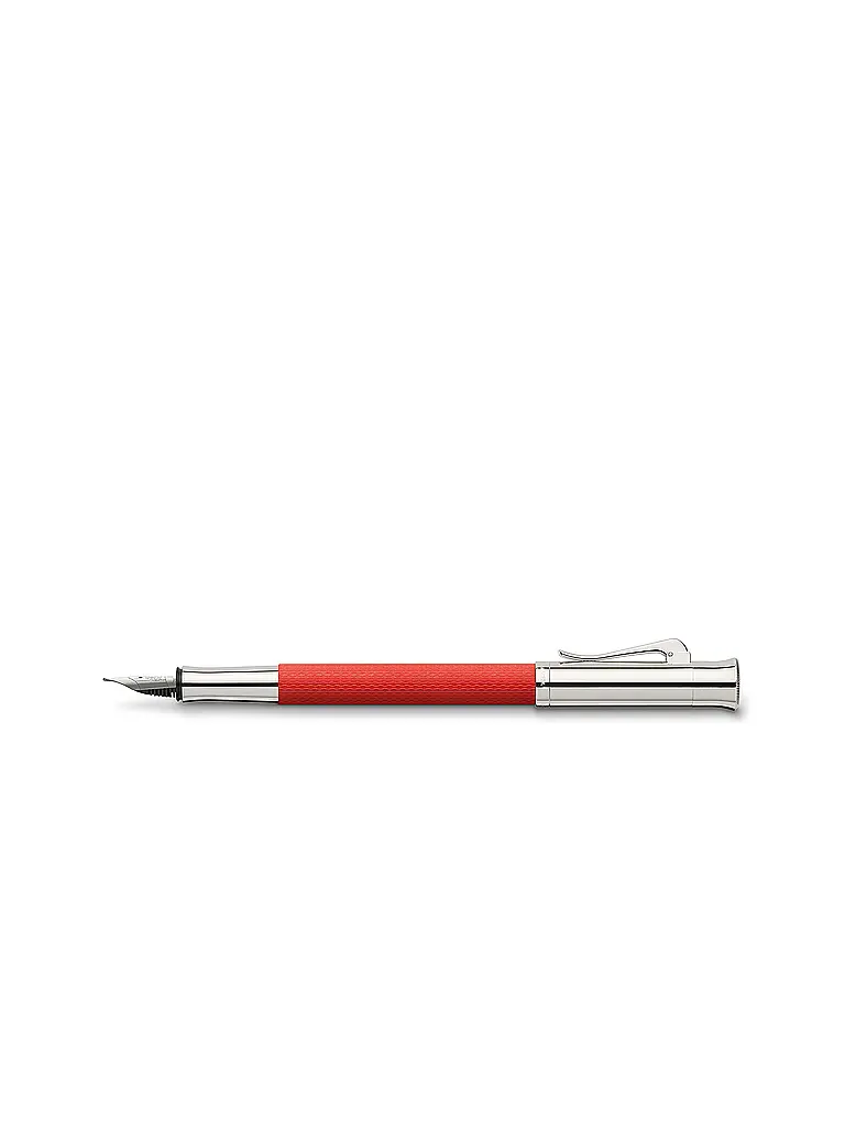 GRAF VON FABER-CASTELL | Füllfederhalter Guilloche India Red F | Rot