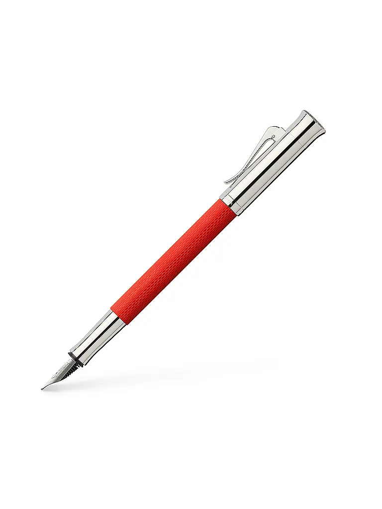 GRAF VON FABER-CASTELL | Füllfederhalter Guilloche India Red F | Rot