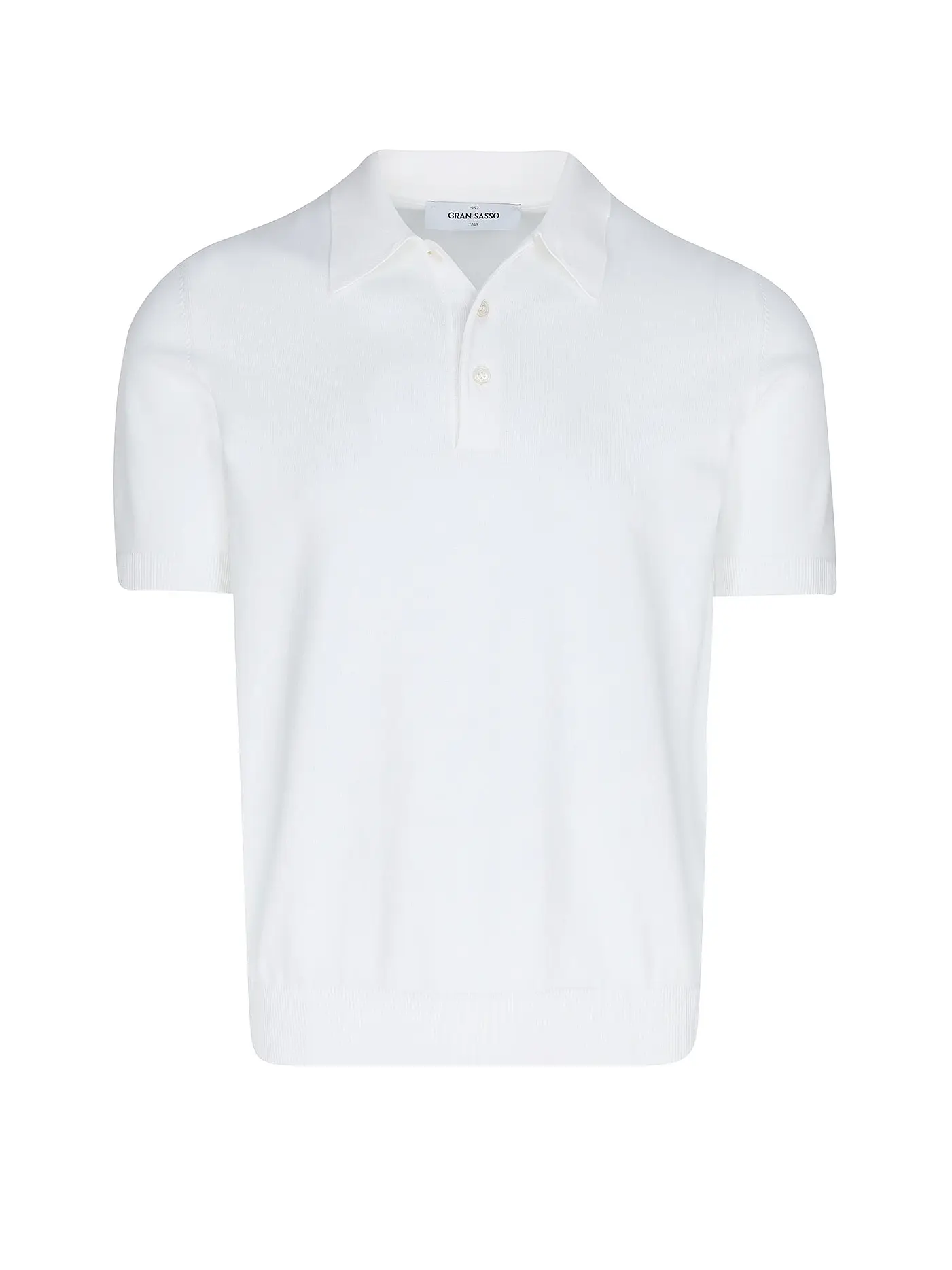 GRAN SASSO | Poloshirt  | weiss