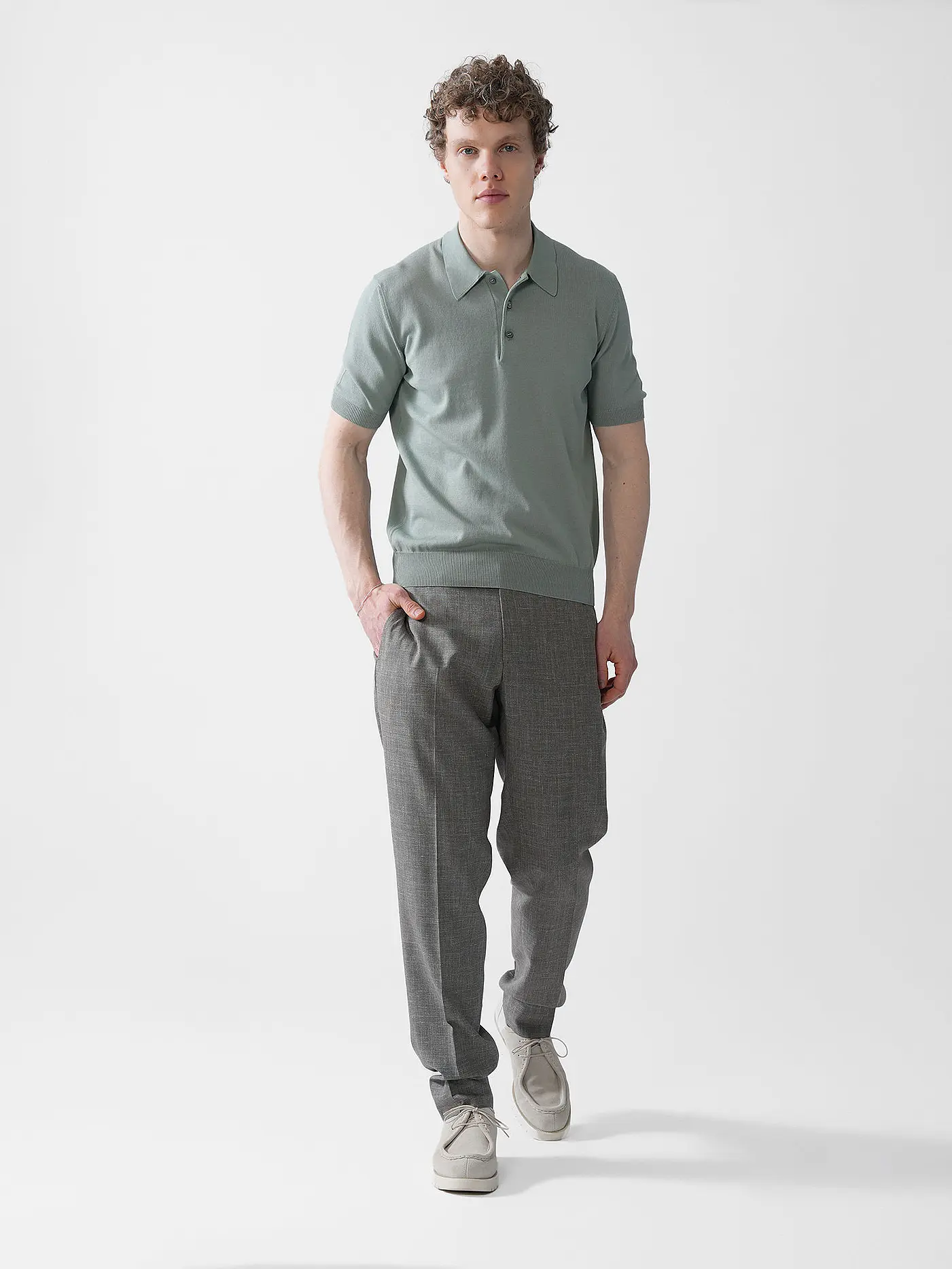 GRAN SASSO | Poloshirt  | hellgrün