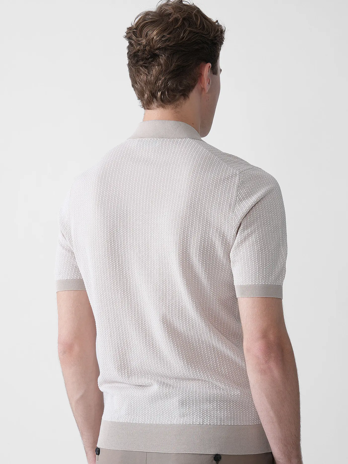GRAN SASSO | Poloshirt  | beige