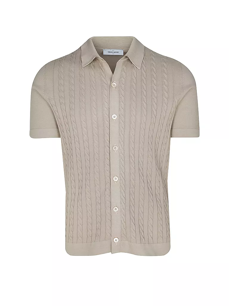 GRAN SASSO | Poloshirt | beige