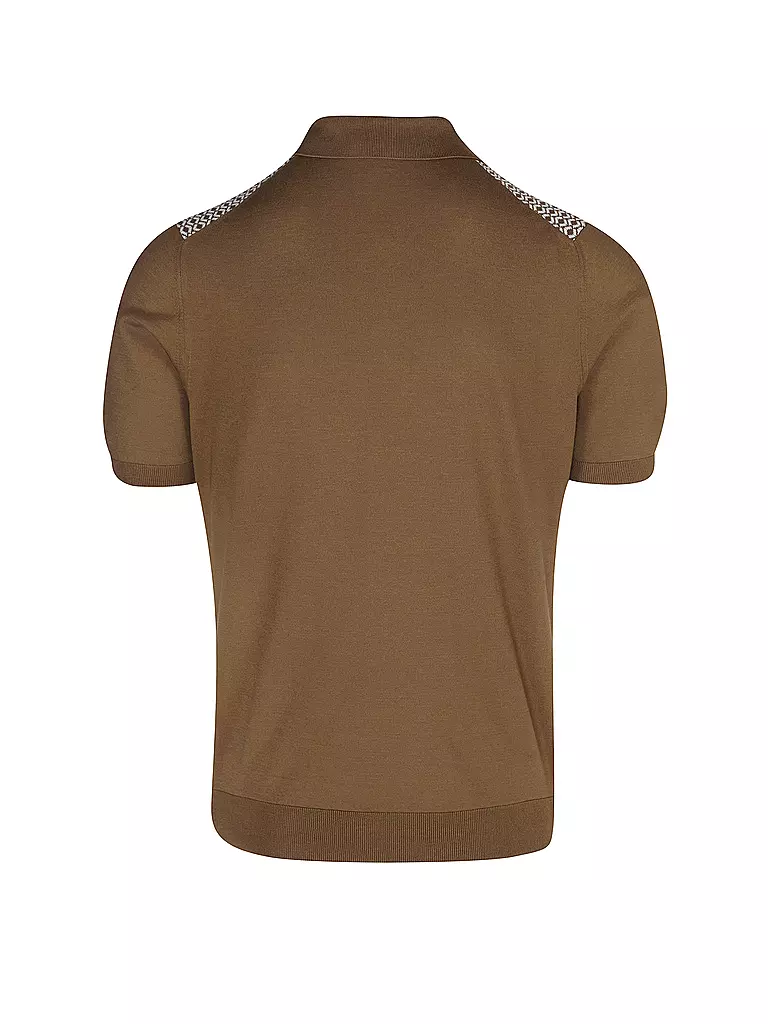 GRAN SASSO | Poloshirt | braun