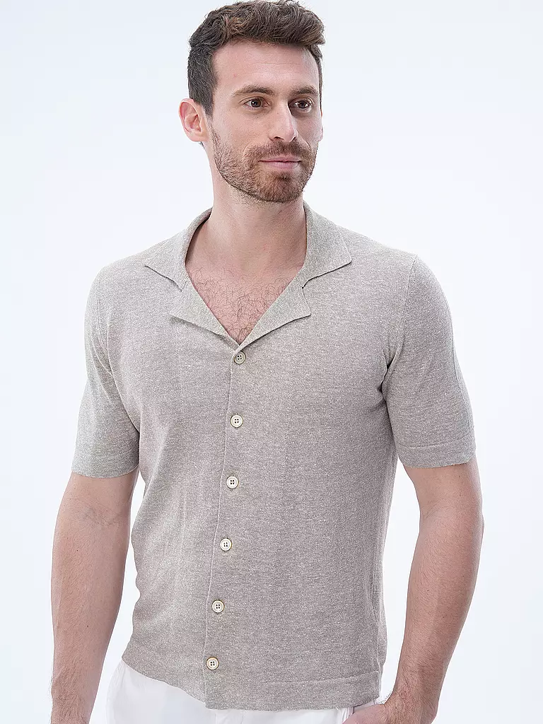 GRAN SASSO | Poloshirt | grau