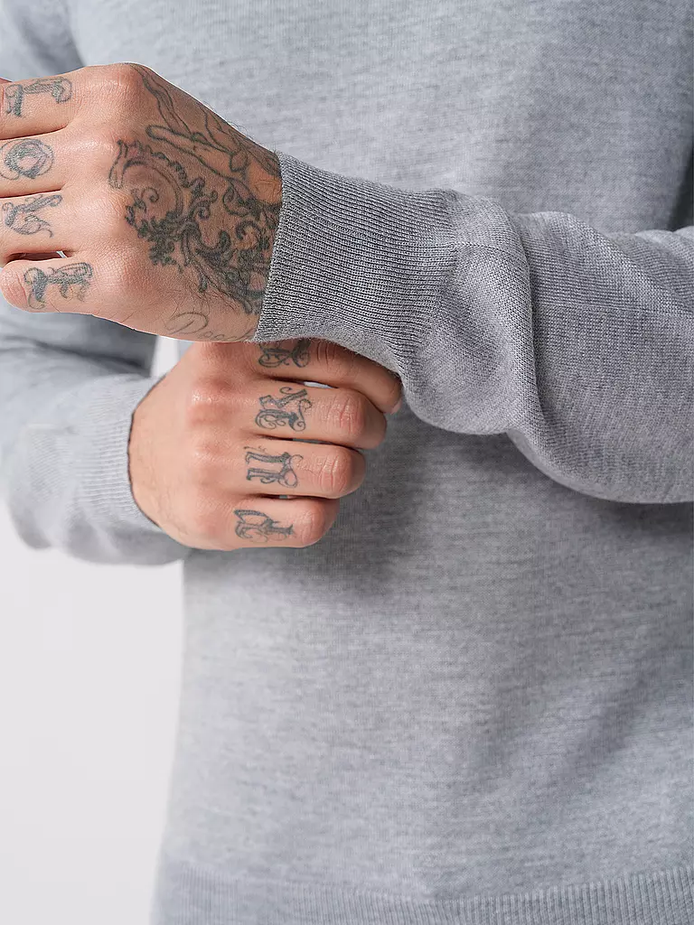 GRAN SASSO | Pullover | hellgrau