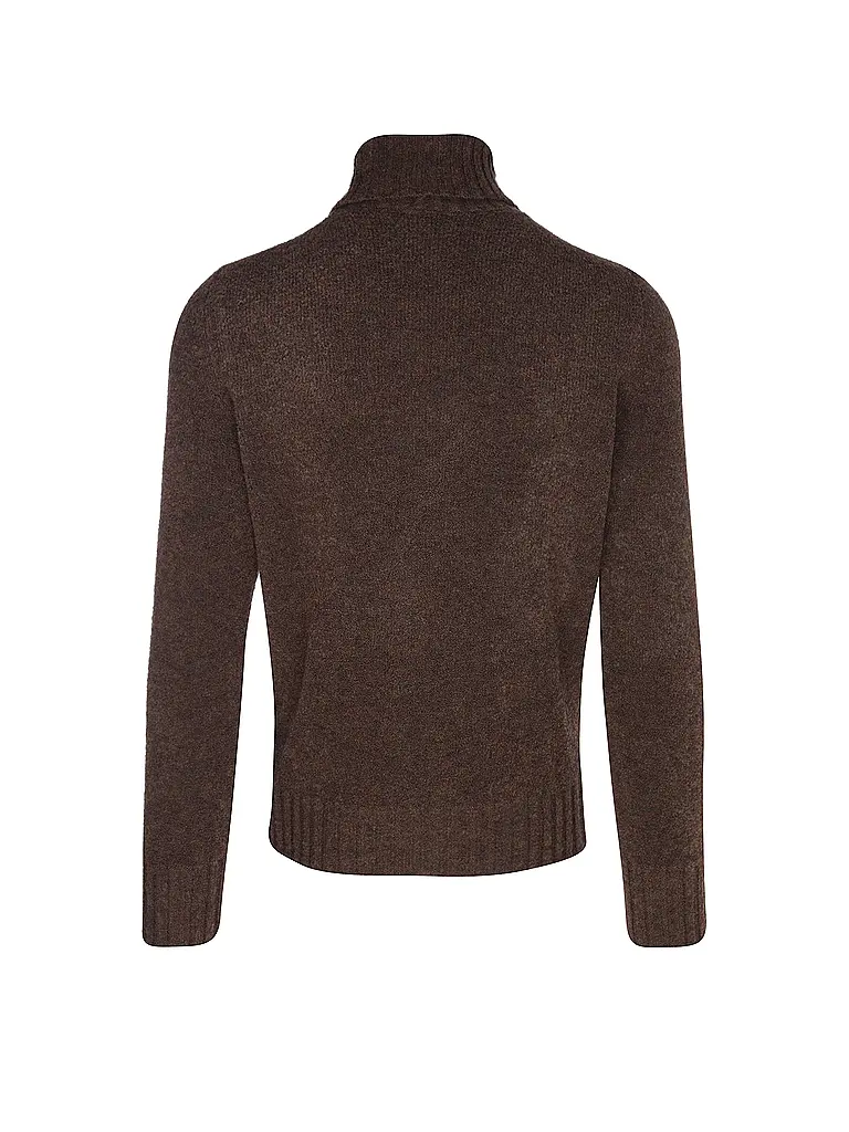 GRAN SASSO | Rollkragenpullover  | braun