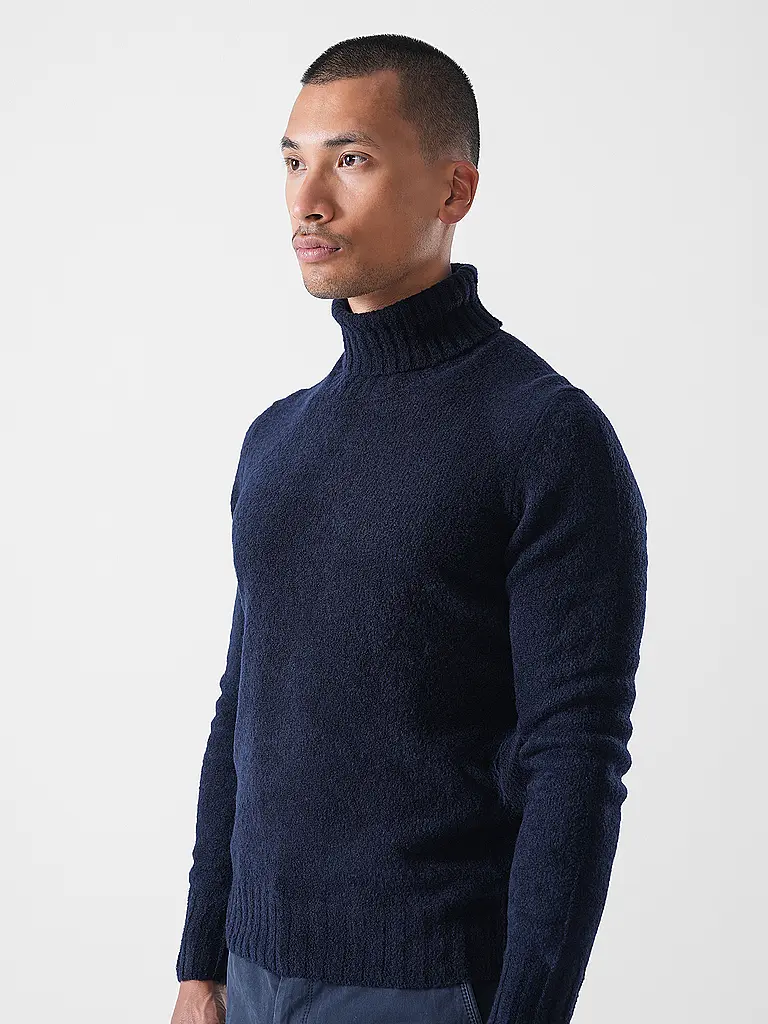 GRAN SASSO | Rollkragenpullover  | dunkelblau