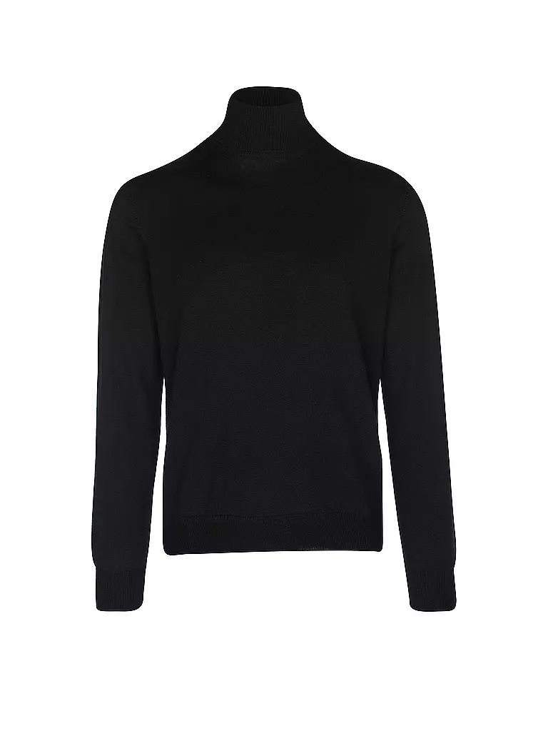 GRAN SASSO | Rollkragenpullover | schwarz