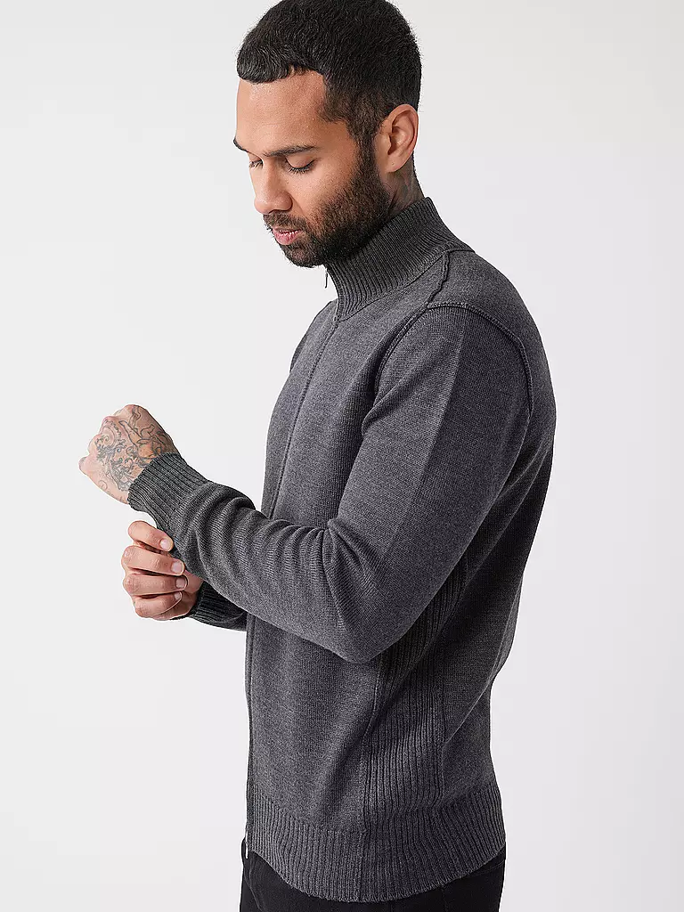 GRAN SASSO | Strickjacke | grau