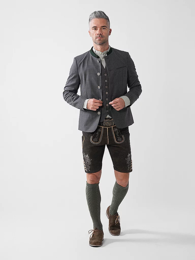 Grasegger Trachtensakko Jetzendorf 10 Grau | 50-image