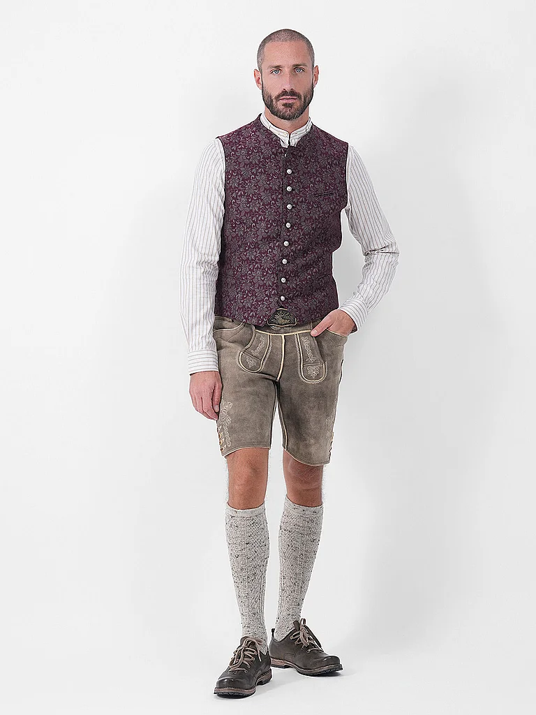 Grasegger Trachtengilet Aurach Dunkelrot | 48-image