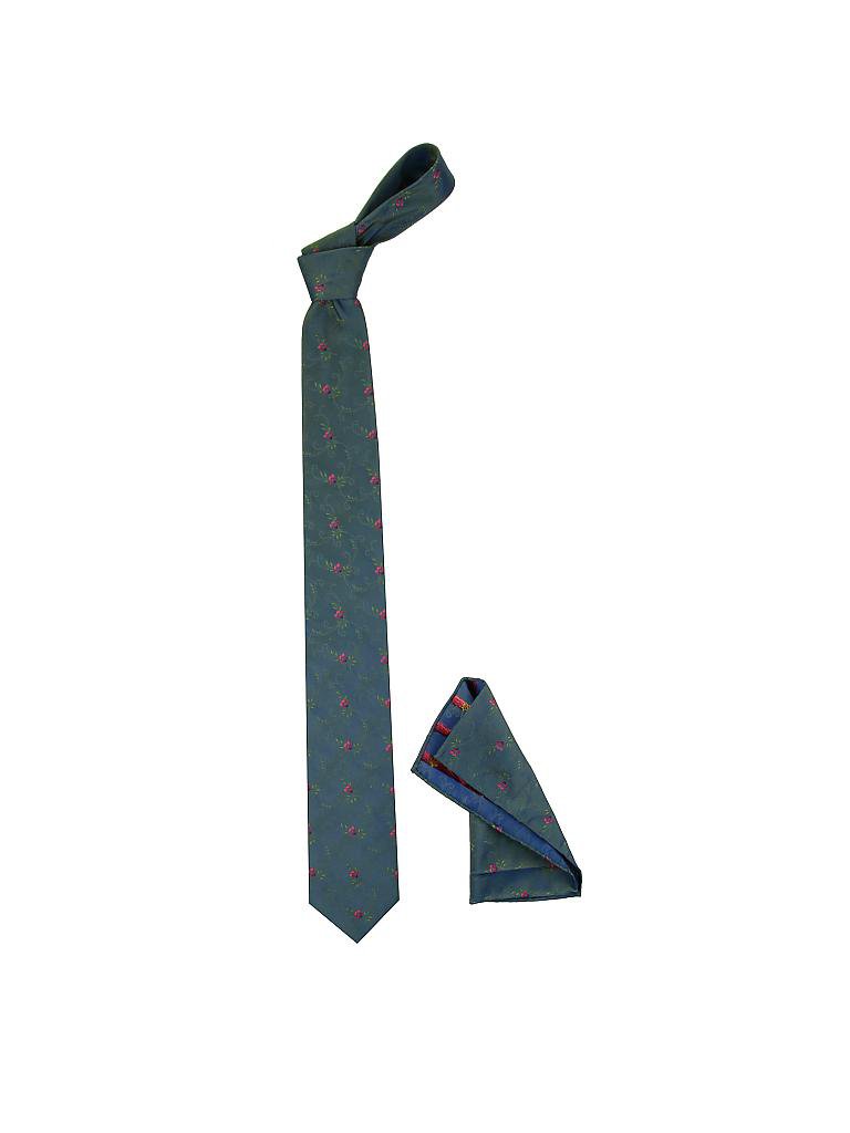 GRASEGGER | Krawatte und Stecktuch | blau