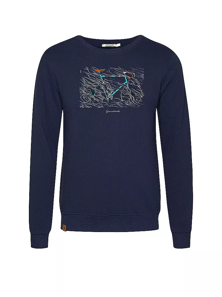 GREENBOMB | Sweater BIKE STORM | blau