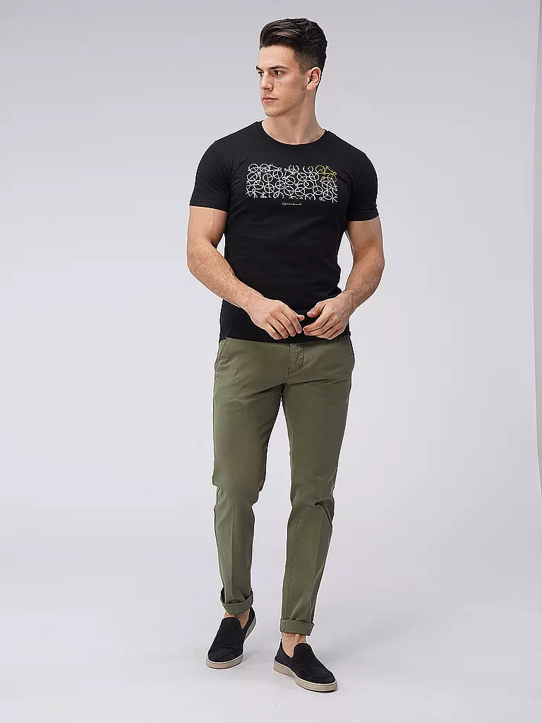 GREENBOMB | T-Shirt  BIKE MiX | schwarz