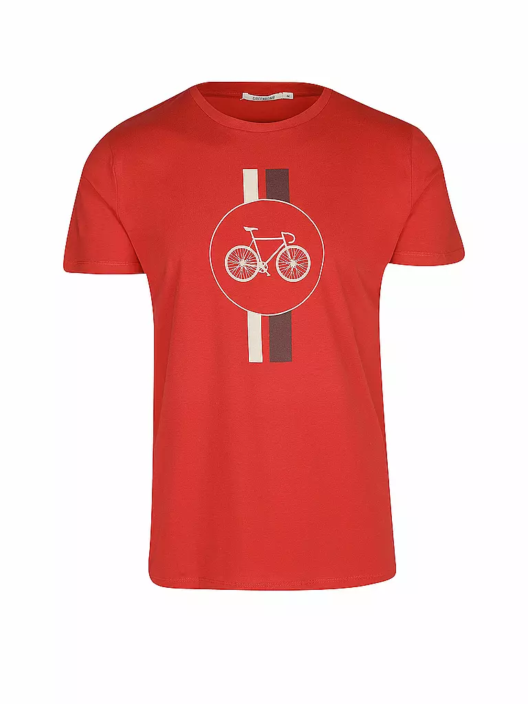 GREENBOMB | T-Shirt Bike HIGHWAY | rot