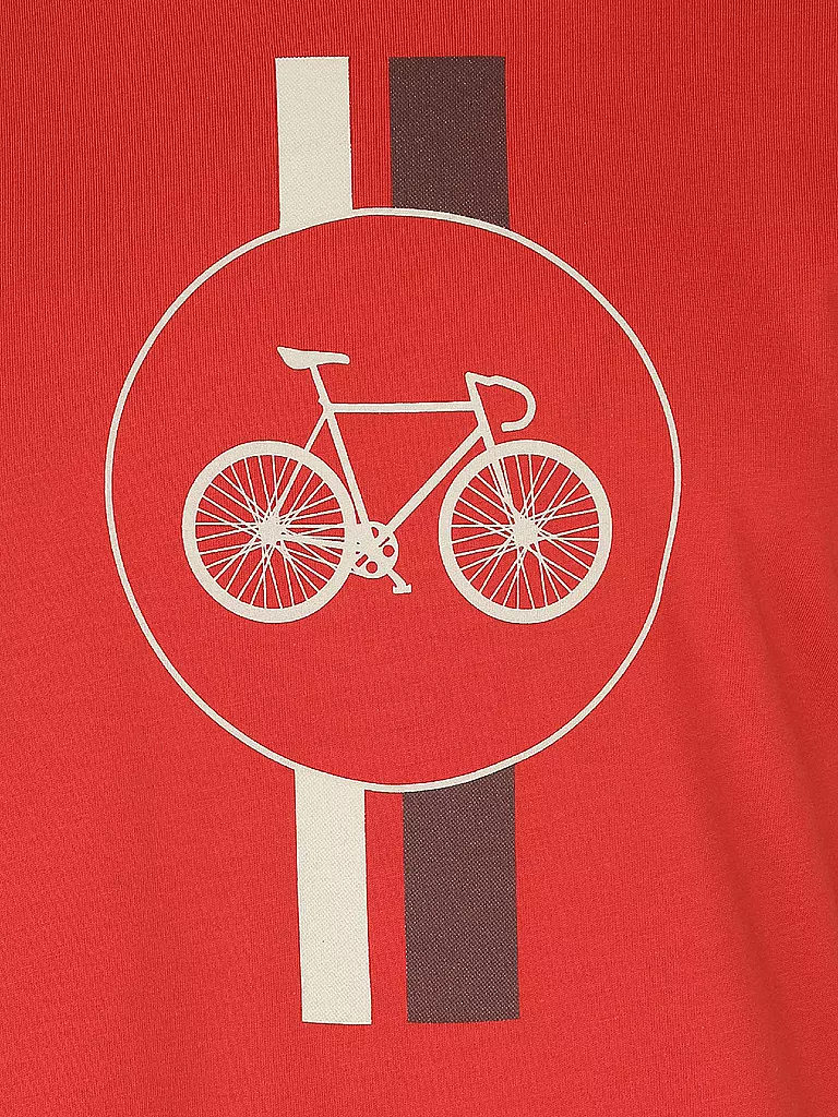 GREENBOMB | T-Shirt Bike HIGHWAY | rot