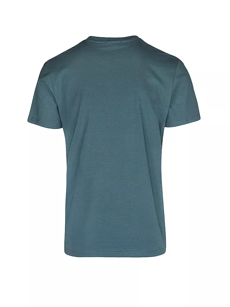 GREENBOMB | T-Shirt BIKE MOUNTAIN | blau