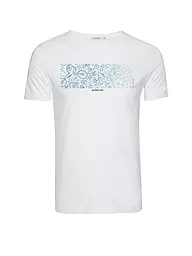 GREENBOMB | T-Shirt BIKE SLOW GUIDE | weiss